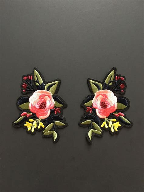 Gucci Style Flower Patches 